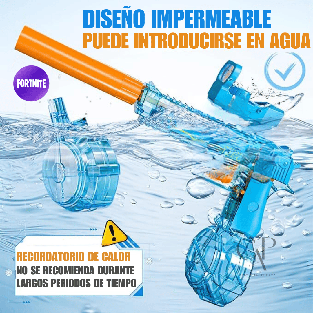 Water Gun™ Pistola de Agua con Mira Laser