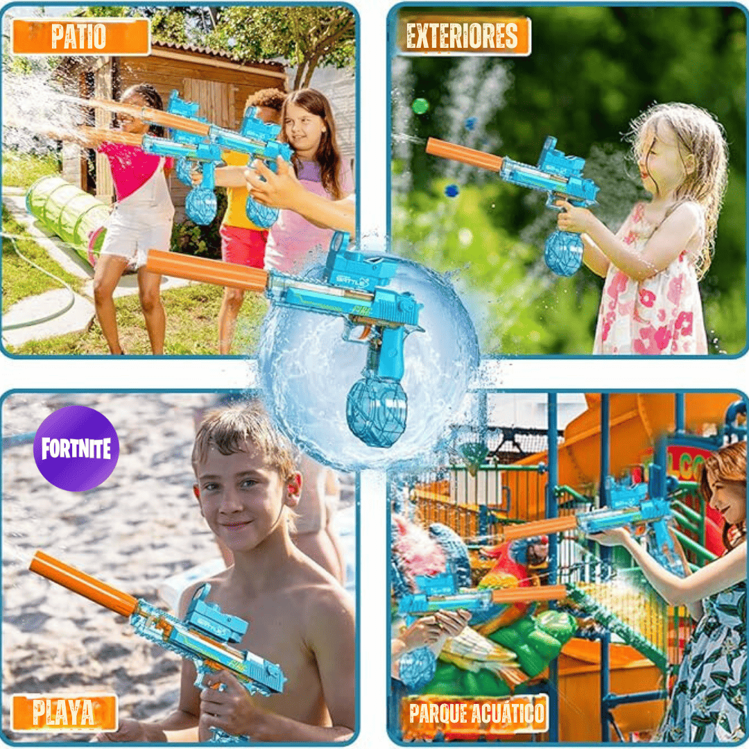 Water Gun™ Pistola de Agua con Mira Laser