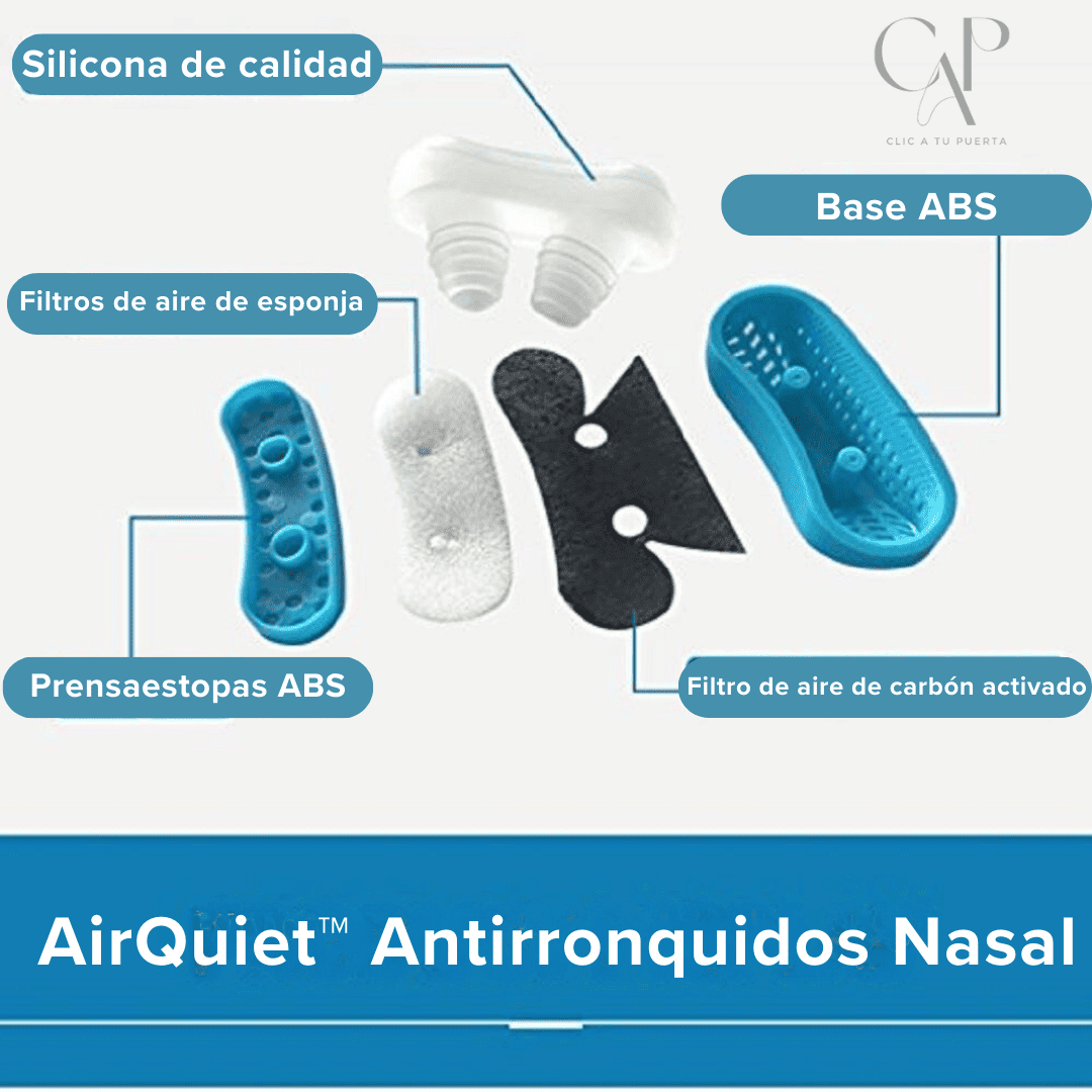 AirQuiet™ Antirronquidos Nasal