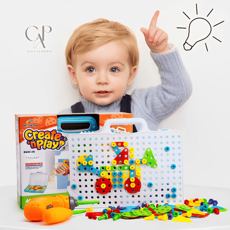 CreatiBox Montessori™ Caja Mágica de Creatividad y Aprendizaje